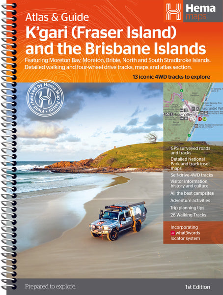 Fraser Island Atlas & Guide Hema