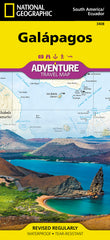 Galapagos National Geographic Folded Map