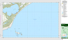Bombah Point 9332-1N Topographic Map 1:25k