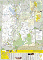 Utah National Geographic Folded Map