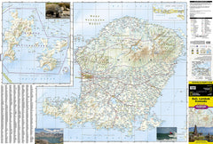 Bali Lombok Komodo National Geographic Folded Map