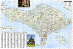 Bali Lombok Komodo National Geographic Folded Map