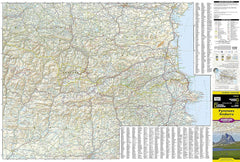 Pyrenees & Andorra National Geographic Folded Map