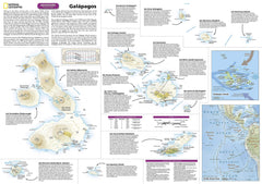Galapagos National Geographic Folded Map