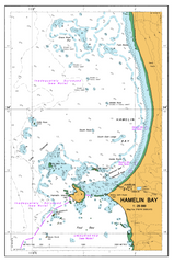 AUS 116 - West and South Coast Nautical Chart