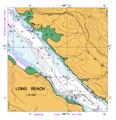 AUS 167 - Port Dalrymple Nautical Chart