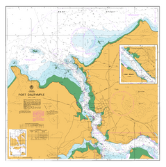 AUS 167 - Port Dalrymple Nautical Chart
