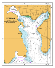 AUS 177 - Approaches to Macquarie Harbour Nautical Chart
