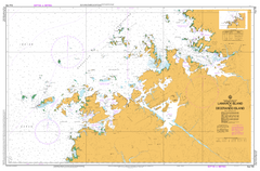 AUS 730 - Lamarck Island to Degerando Island Nautical Chart