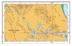 AUS 819 - Bustard Head to North Reef Nautical Chart