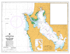 AUS 177 - Approaches to Macquarie Harbour Nautical Chart