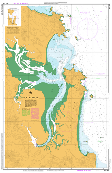 AUS 248 - Port Clinton Nautical Chart