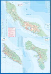 Caribbean Cruising, Aruba, Curacao, Bonaire ITMB Map