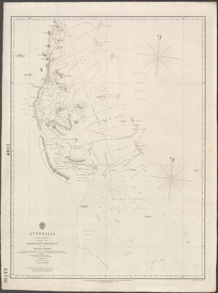 Australia — East Coast, Halifax Bay to Double Point & the Barrier Reefs (1843–48)