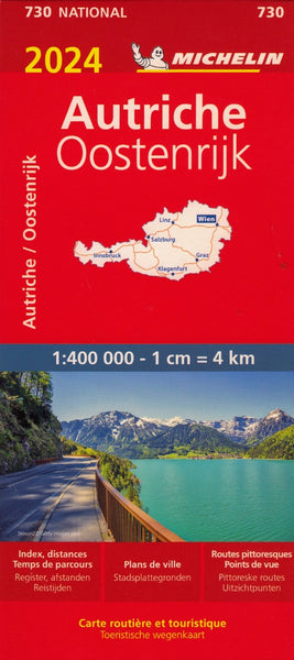 Austria Michelin Map 730