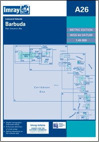 Barbuda Imray Chart — Imray nautical chart