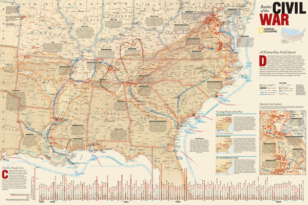 Battles of the Civil War - Published 2012 by National Geographic