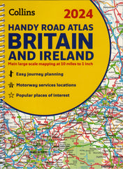 Britain Collins Handy Road Atlas 2025