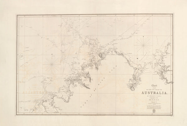 Chart of the North-West Coast of Australia — Sheet V (1818–1842)