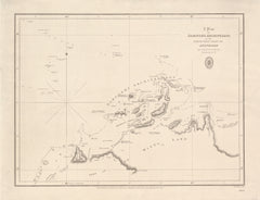 Dampier’s Archipelago — North-West Coast of Australia (1826) wall map | Mapworld