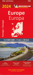 Europe Michelin Map 705 2024