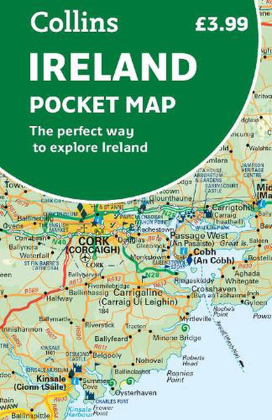 Ireland Pocket Map Collins Folded