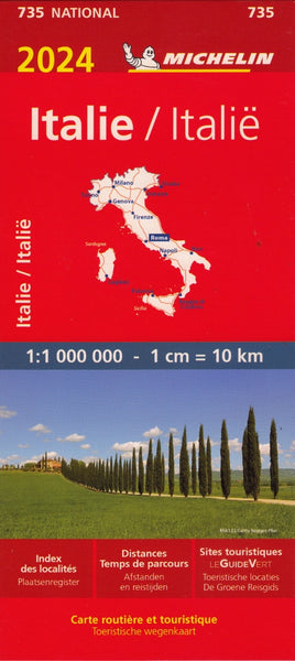 Italy Michelin Map 735