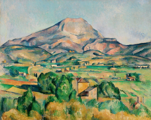 Mont Sainte-Victoire (La Montagne Sainte-Victoire) (ca. 1892–1895) by Paul Cézanne