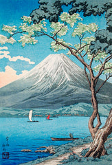 Mount Fuji from Lake Yamanaka (1871–1945) by Hiroaki Takahashi