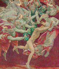 Orestes and the Furies (ca. 1920–1921) by John Singer