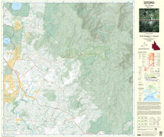 8063-31 Lake Barrine QTopo 1:25,000 Topographic Map — Queensland 1:25,000 topographic map