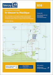 St Vincent to Mustique Chart – Imray | Mapworld