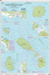 St Eustatius, St Christopher, Nevis, Monserrat and Saba Imray Chart — product image 2
