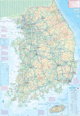 South Korea & Seoul ITMB Map – detail view – ITM | Mapworld