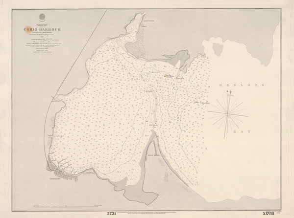South Australia — Geelong Bay & Corio Harbour (1859)