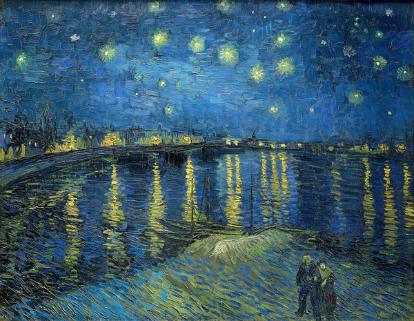 Starry Night Over the Rhone (1888) by Vincent Van Gogh