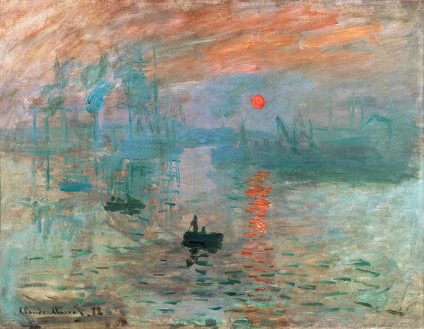 Sunrise (1872) by Claude Monet