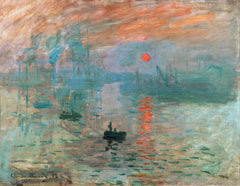 Sunrise (1872) by Claude Monet