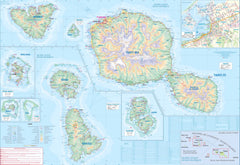 Tahiti & Polynesia Pacific Cruising ITMB Map