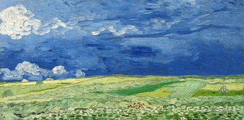 Wheatfield under Thunderclouds (1890) by Vincent Van Gogh