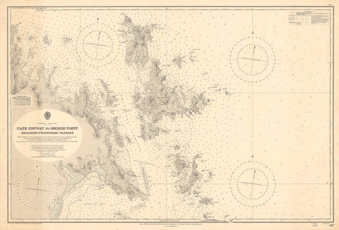 Whitsunday Admiralty Chart 1951