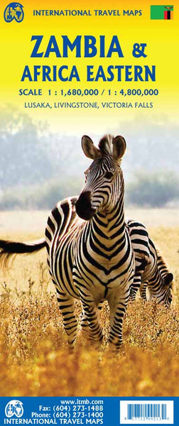 Zambia & Africa Eastern ITMB Map