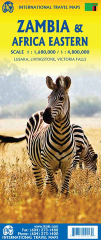 Zambia & Africa Eastern ITMB Map