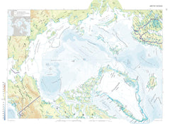 Arctic Ocean Collins 834 x 609mm Wall Map