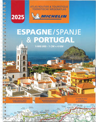 Spain & Portugal Road Atlas Michelin 2025