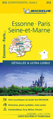 France Essonne / Paris / Seine-et-Marne Michelin Map 312