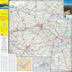 France Indre-et-Loire / Maine-et-Loire Michelin Map 317