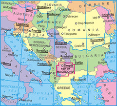 Macedonia Gizi Maps Folded