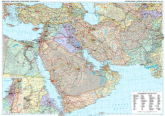 Middle East Gizi Maps Folded