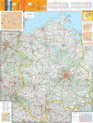 Germany North East Michelin Map 542
